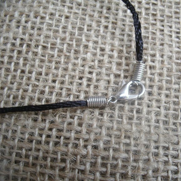 Glow in the Dark Murano Glass Butterfly Heart Necklace - Picture 12 of 14